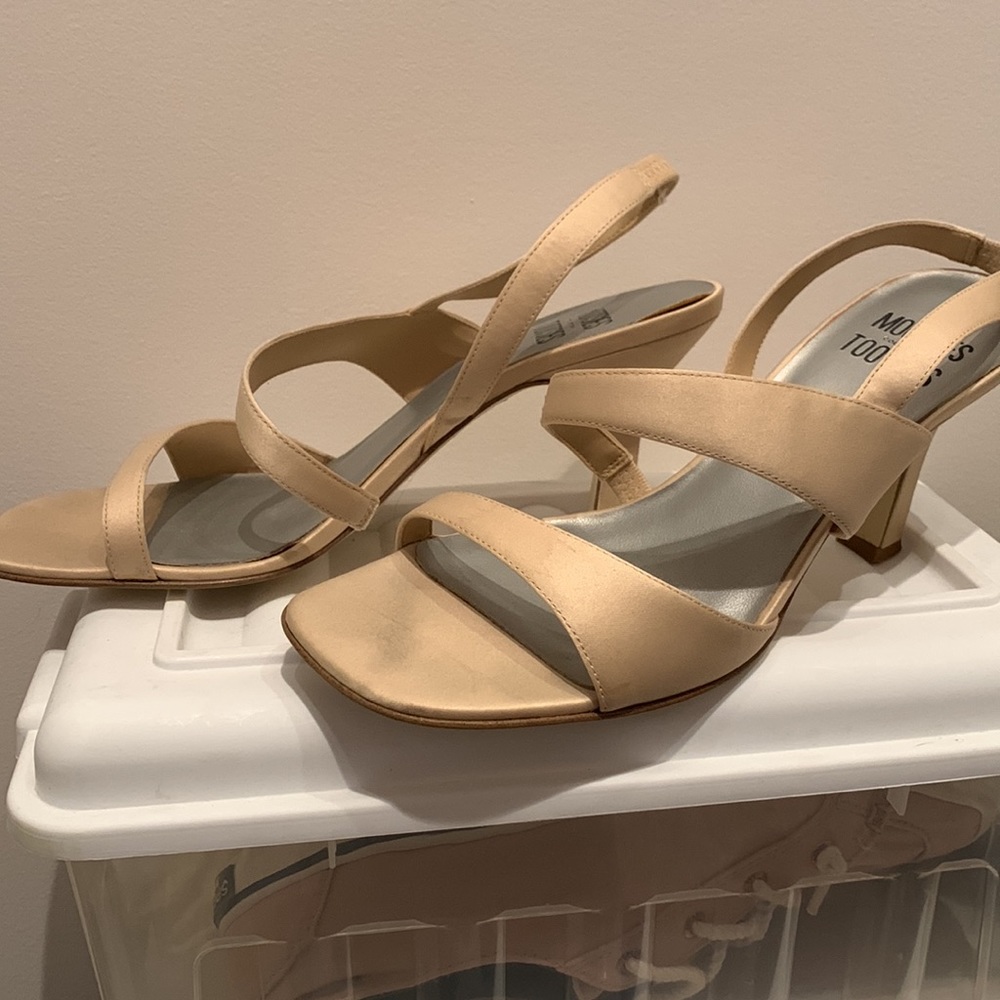 Nude colored heels